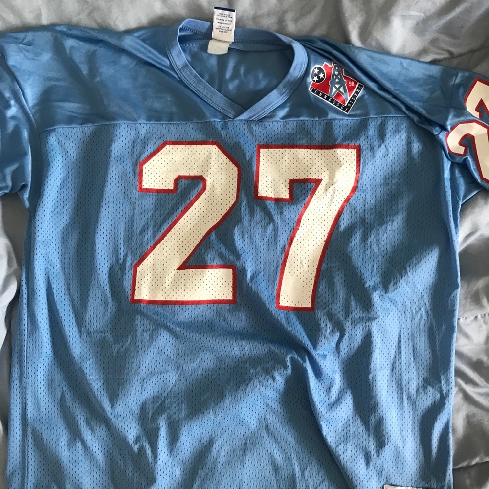 Eddie george Tennessee oilers jersey 27